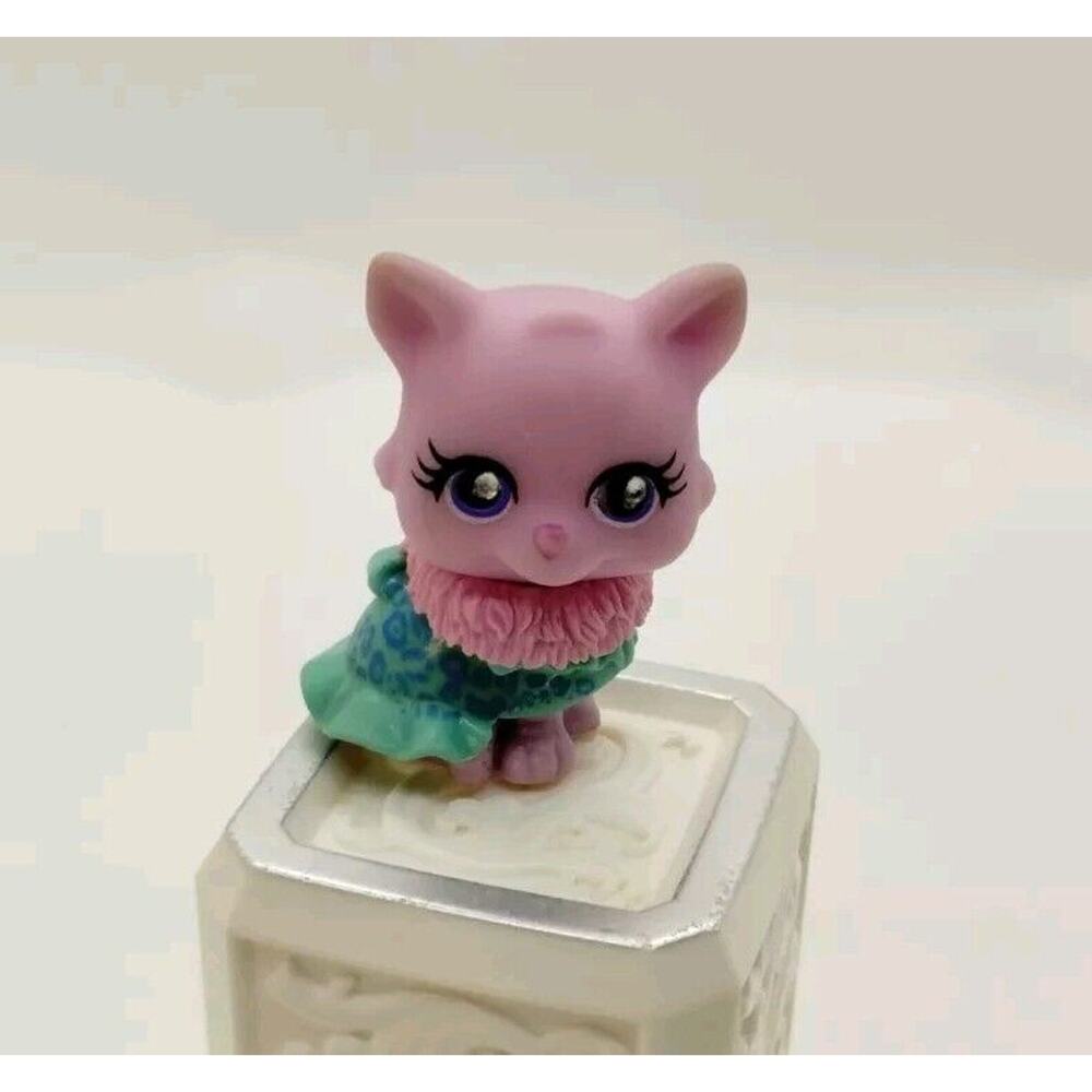 Polly Pocket Sparkling Pets # 57 Kitty Cat Pretend Play Animal Figure Toy